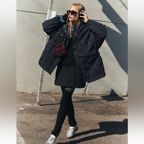 Free People FP Movement  Billie Boxy Lightweight Insulated Jacket XL NWT - Picture 5 of 10